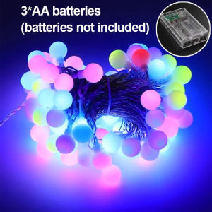 10M Ball Light String LED Fairy Lights Battery Operated Light Outdoor Camping Lights Tent light Party Christmas Decoration Light