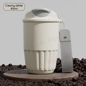 Travel Insulated Ceramic Coating Thermal Mug Tumbler