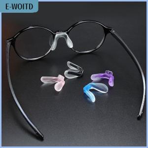 【E-WOITD】 1Pcs Anti Slip Eyeglasses Plug-in Bracket Eyeglass Nose Pads Bridge Strap Grip Hook U Shaped Nose Pads