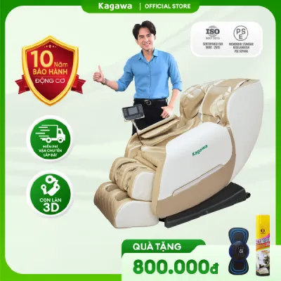 Ghế massage toàn thân Kagawa K85 đa chức năng chuyên sâu vai cổ gáy