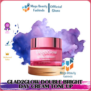 Glad2Glow Double Bright Day Cream 30gr | Tone Up | Niacinamide | Brightening | G2G