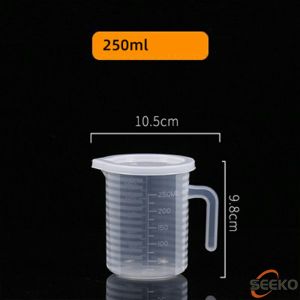 Seeko Clear Plastic Measuring Cup Pitcher Liquid Measure Jug Cup Container