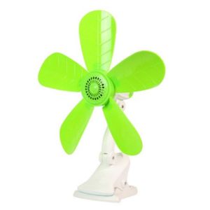 Mini Cooling Fan 220V 5 Soft Blades Desk/Table Clipping Fan 180°Adjustable Fan Electric Clip Silent Kipas Meja Dinding
