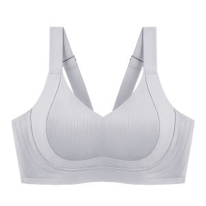 Firming nonmarking bra Look full cups to collect side breasts chest compression bra