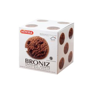 Serena Broniz Kukis Cokelat Besar Dengan Taburan Chocochip