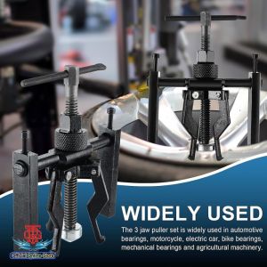 Treker Bearing Puller Pilot Inner Riku Alat Cabut Jepit Buka Lepas Laher Lahar Dalam Motor 3 Kaki Jaw