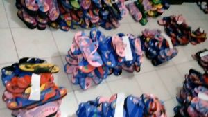 Sandal Custom Nama Karakter Kartun Anak-anak dan Dewasa Laki-lakiPerempuan