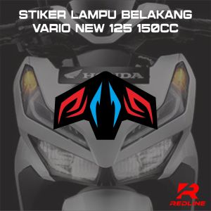 Stiker Lampu Vario New 125 150CC Stiker Alis Vario