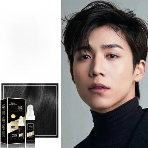 [Can Cover Gray Hair] Smart One-step Hair Coloring Easy Hair Color Brush Gentle Plant Based Gray Coverage Hair Dye Convenient At Home Application