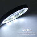 Kính Lúp Cầm Tay Ống Kính Cực Lớn 90Mm 120Mm 138Mm, Kính Lúp Chiếu Sáng Với 10 12 Đèn LED Reading Magnifying Glass. 