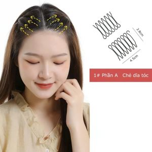 Kẹp Tóc Không Đường May Vô Hình Lưng Cố Định Tóc Gãy Đơn Giản Cho Nữ CINDY