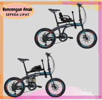 Kursi Boncengan Sepeda Boncengan Sepeda Lipat Jok Sandaran Tambahan Sepeda Selly