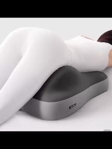 Butt Cushion for Couples Pillow Couple Hip Intimacy Pillow Ergonomic Wedge Cushion Memory Foam Support Full Body Design to Deeper Connection Bed Pillow Ideal for Reading Sitting and Lying (Beige)