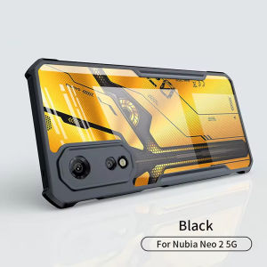 Phone Casing For ZTE Nubia Neo 2 5G Z2352N Case Black Anti-Drop Acrylic Phone Full Protective Cover