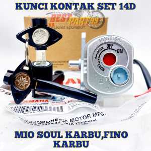 Kunci kontak set 14D yamaha mio soul fino karbu kualitas original ori asli keyset konci 1set fullset