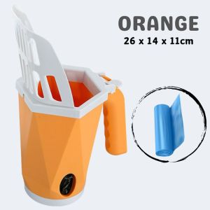 Cat Litter Scoop Litter Box Shovel with Plastic Bag Cat Cleaning Scoop