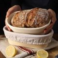 Bread Proofing Basket Oval Natural Rattan Fermentation Basket With Cloth Liner Kitchen Baking Tool. 