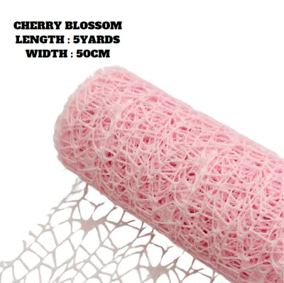 Bouquet Net Material Hollow Out Jacquard Mesh Bouquet Packaging Cloth
