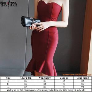 [XẢ KHO GIẢM GIÁ] Đầm dự tiệc dáng ôm cúp ngực