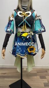2025ANIMECC มีสินค้าในสต็อก S-XL ชุดคอสเพลย์ Kirara วิกผมหูหาง เกมอนิเมะ Genshin Impact ชุดปาร์ตี้ฮาโลวีนสำหรับผู้หญิงและเด็กผู้หญิง