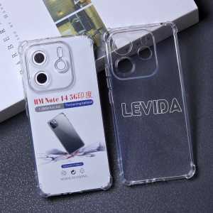 Softcase Anticrack / Case Airbag Anti Shock Softcase Clear Redmi Note 14 4G Redmi Note 14 5G Redmi Note 14 Pro Plus 5G