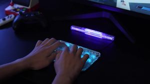 Haute42 fighting stickHitbox leverless controller for PC/PS4/ps5/switch joystick arcade Hitbox controller keyboard gaming