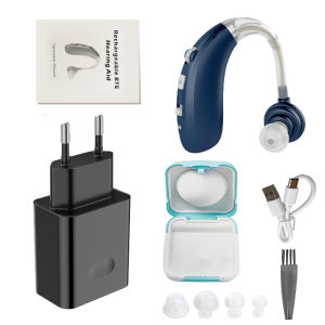 【รับประกัน 5 ป】เครื่องช่วยฟัง ลดเสียงรบกวนแบบคู่ ใช้ได้ทั้งหูซ้ายและหูขวา สวมใส่สบาย ไม่หลุดง่าย เสียงที่สดใส ไร้เสียงรบกวน เครื่องช่วยฟัง hearing aids หูฟังคนหูหนวก เครื่องช่วยฟังหูตึง เครื่องช่วยฟังผู้สูงอายุ เครื่องช่วยหูฟัง