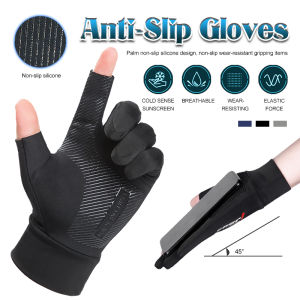 Motorcycle Bicycle Cycling Glove Breathable Ice Silk Protective Gloves Touch Screen Gloves Non-Slip Outdoor Sports Gloves Sarung Tangan Berbasikal Basikal Motosikal 摩托车手套