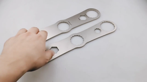 16Notch Bike Bottom Bracket Wrench Bottom Bracket Tool Wrench Front Fork Detach Repair Tools Bike Pack Accessories