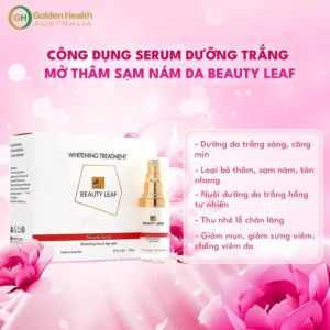 Tinh Chất Serum Dưỡng Trắng Da Nhau Thai Cừu Giúp Làm Mờ ThâmNámTàn NhangNgăn Ngừa Lão HóaCung Cấp Vitamin Và Dưỡng Chất Nuôi Dưỡng Da Trắng Hồng Beauty Leaf 15ml - Nhập khẩu chính ngạch từ Úc - Gia Tuệ House