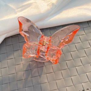 Jedai Jepit Rambut Jepitan Wanita Motif Kupu-Kupu Butterfly Kristal Transparant Hair Claw Clip Aksesoris Fashion Gaya Korea Korea Thailand Premium Ori Original