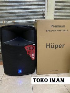 SPEAKER PORTABLE HUPER JL15 NEW 15inch wireless(2mic wireless)