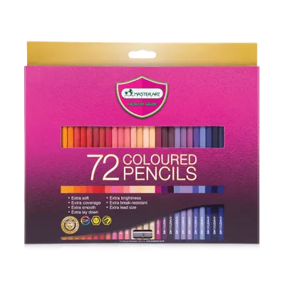 Master Art สีไม้ ดินสอสีไม้ แท่งยาว