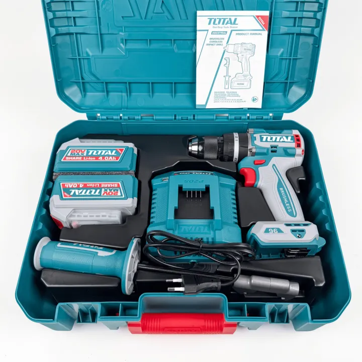 TOTAL%20Tools%20Cordless%20Impact%20Drill%20+%20Battery%20+%20Charger%20(20V%20/%2096Nm%20/%2013mm%20/%20Brushless)%20TIDLI209685%20/%20TIDLI209686%20-%20Image%204
