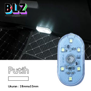 BOLIZUN Lampu Interior Mobil Lampu Sentuh LED USB Lampu Plafon mobil