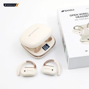 SANSUI W15 Tai nghe OWS Bluetooth V5.4 Âm thanh tuyến tính Thể thao Chạy Tai nghe Active Noise Reduction Tai nghe Định vị APP độc quyền