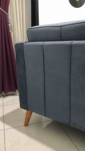 Sofa minimalis L putus KJM Enigma/ sofa retro