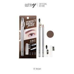 Ashley Perfect Brow Pencil ดินสอเขียนคิ้ว 3in1 (A-443)