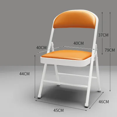 [NEW]Foldable Chair With Cushion Office Meeting Conference Chair Study Folding Chair Fancy Chair kerusi lipat Folding chair