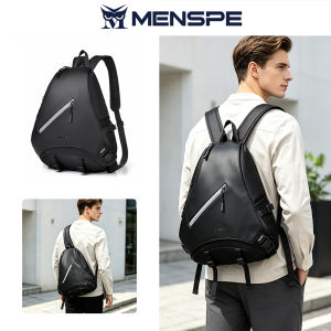MENSPE Outdoor Backpack Chest Bag Men Women Multifunctional Hiking Bag Waterproof Crossbody Bow Bag Leisure Travel Shoulder Bag Backpack Lightweight Sports Fitness Bag Casual Camping Bag