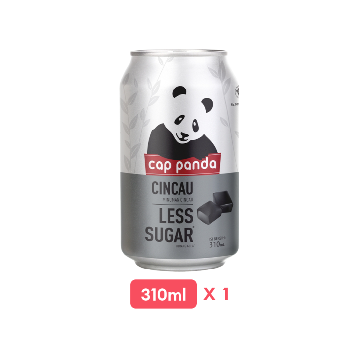 PANDA CINCAU LESS SUGAR CAN 310 ML