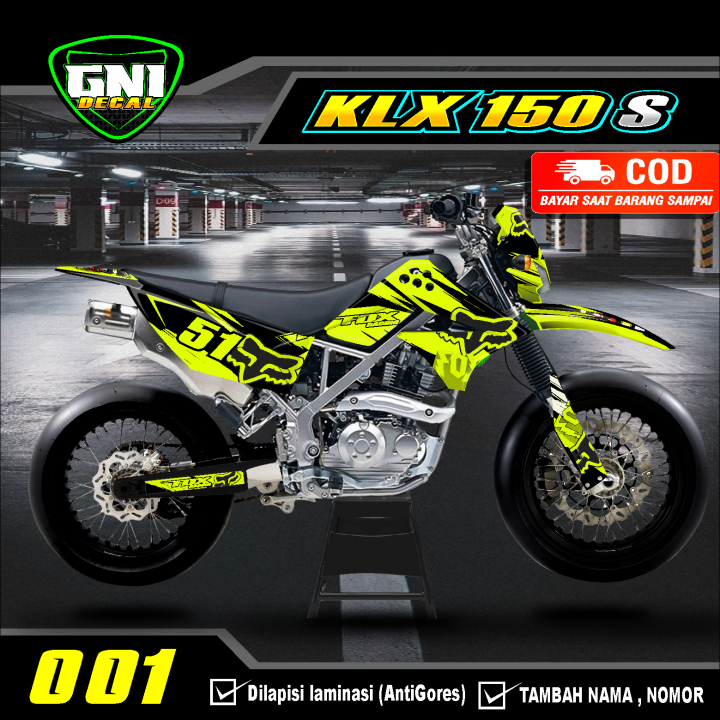 decal klx 150 s