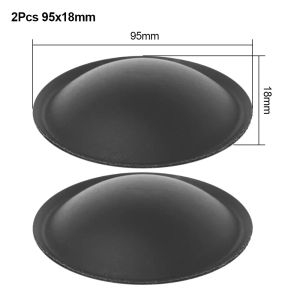 BK6H 1Pcs 30-150mm Speaker Dust Cap PP Woofer Loudspeaker Dome Cover Durable Black Audio Speaker Protector Speaker Accessories