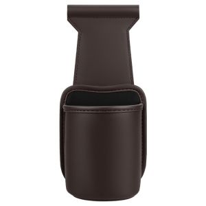 GOXBERK Đa năng Giá đỡ cốc gắn cửa xe ô tô Da Chống thấm nước Giá để đồ uống trên xe hơi Phổ quát Đa chức năng Giá đỡ cốc trên xe Hộp đựng đồ gắn cửa xe