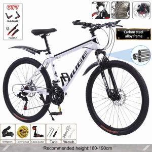 Mountain Bike 26inch Road Bike Shifter Rear Derailleur Cycling Tire Handle Bar Bicycle 21speed MTB Cycling Carbon Steel Bike Frame Road Bike 200kg Load-Bearing With disc brakes Kids bike Gift