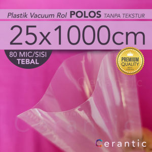 Plastik Vacuum POLOS ROLL 25x1000