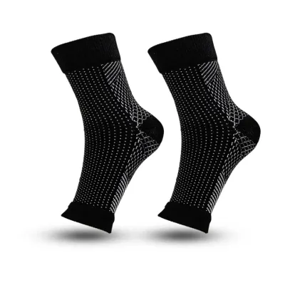 CCW 1Pair Ankle Brace Compression Sleeve Relieves Achilles Tendonitis Joint PainPlantar Fasciitis Sock