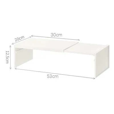 DXL Shoe Cabinet Layered Partition Wardrobe Retractable Shoe Storage Double-layer Shoe Rack Cabinet Partition Shoe Rack