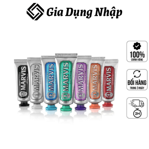 KEM ĐÁNH RĂNG QUÝ TỘC MARVIS Làm Sạch Khoang Miệng Giúp Răng Trắng Bảo Vệ Nướu Hơi Thở Luôn Thơm Mát  Thiết Kế Sang Trọng Không Hóa Chất Có Nhiều Hương Vị Nhập Ý Hàng Chính Hãng