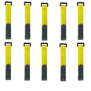 10pcs/lot 2cm * 20cm Nylon Reverse Buckle Fastener Tape Magic Hook Loop Fastener Cable Ties Strap Sticky Line Finishing